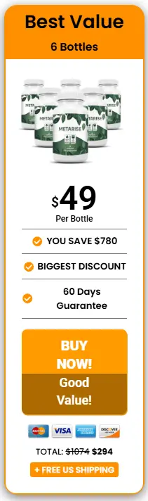 metarise 6 bottles price